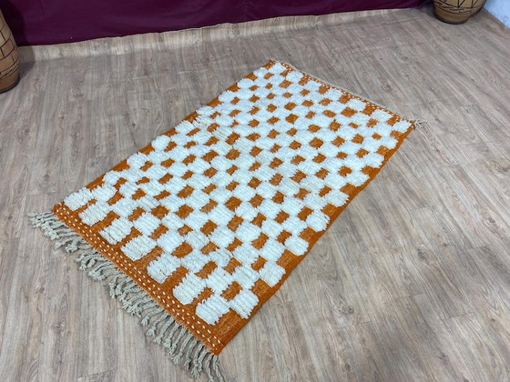 Mini Alfombra Bereber de Lana 100/160 – Wool (photo 3 of 6)
