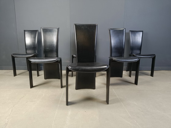 Image 1 of Vintage Dining Chairs by Pietro Costantini, 1980s, Set of 6