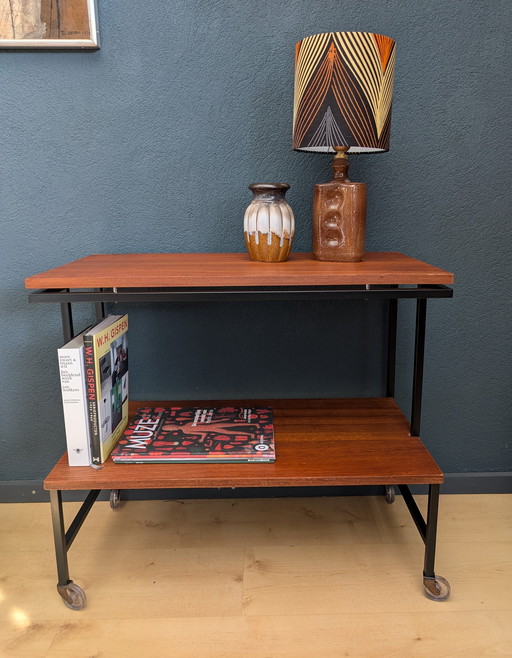 Servierwagen/ Beistelltisch aus der Mitte des Jahrhunderts