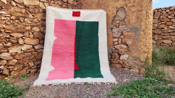Alfombra marroquí de lana natural 2.5x1.5 m – Wool (photo 2 of 11)