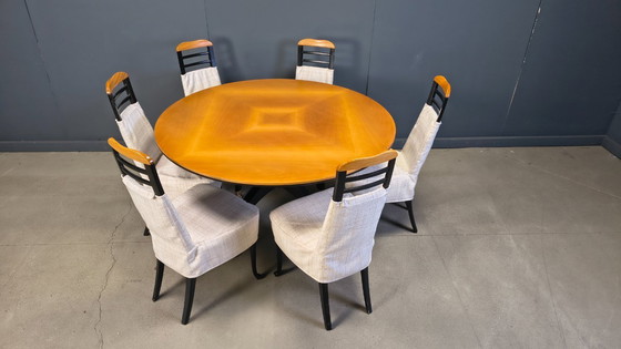 Image 1 of Vintage dining table by Giorgetti, 1970s