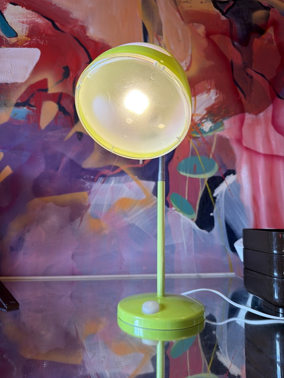 Image 1 of Lampada da scrivania vintage IKEA Skojig - Modello grande verde
