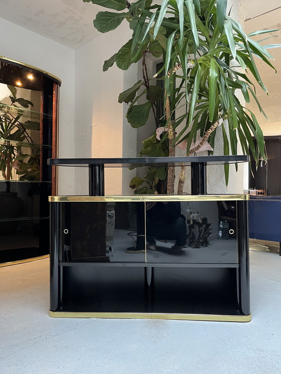 Image 1 of Conjunto de bar, taburetes y muebles de los años 80