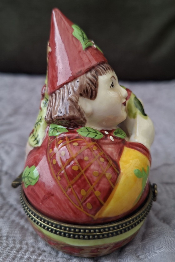Villeroy & Boch, Christmas Elf, Caja de baratijas – Objetos decorativos, Metal, Porcelana (photo 8 of 9)