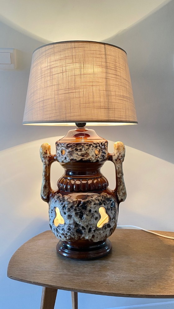 Image 1 of Fat Lava Lamp, Dubbele Verlichting, Vintage Stijl