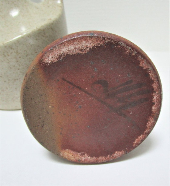 Image 1 of three soliflore vases stoneware ceramic vintage porcelain