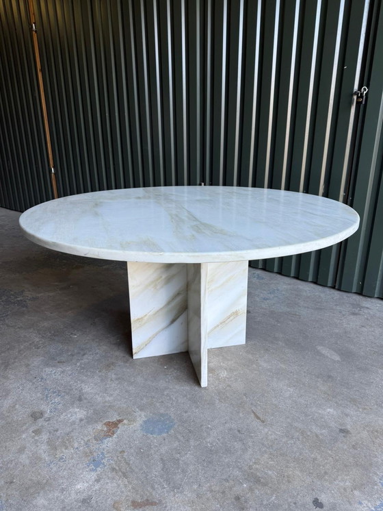Image 1 of Tavolo da pranzo in marmo vintage