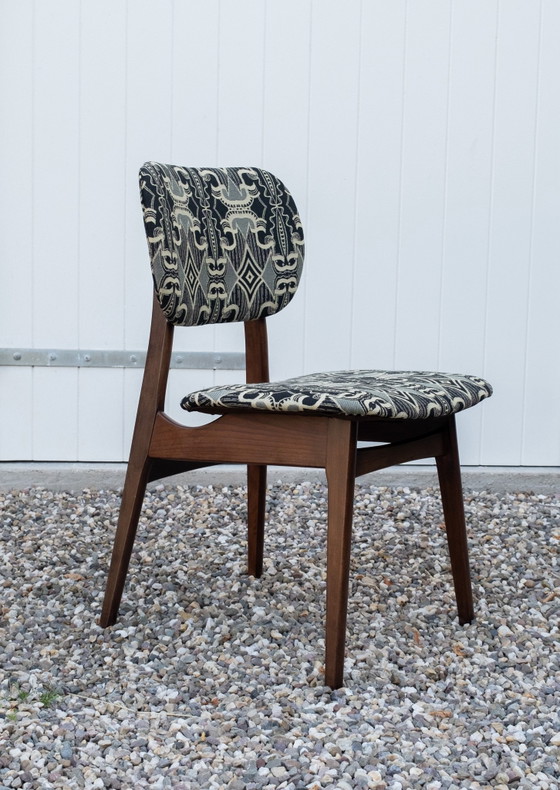 2 sillas de estilo escandinavo, Sillas de comedor, Madera, Marrón (foto 3 de 5)