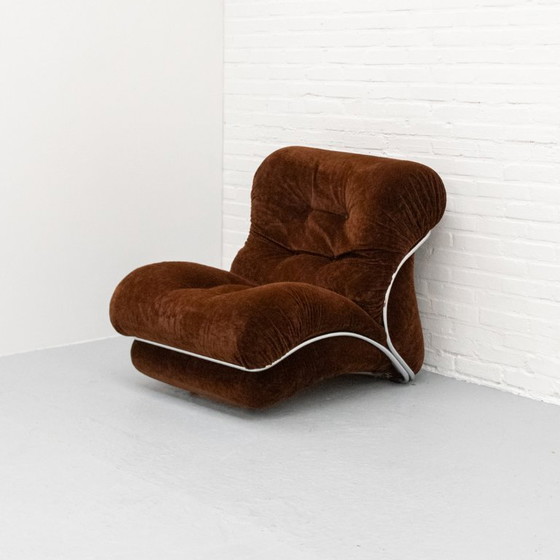 Image 1 of Set of Italian Corolla Armchairs by I.P.E 70's