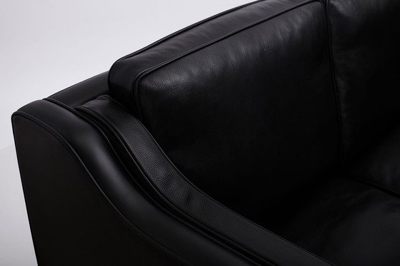 Image 1 of Divano in pelle Prodotto da Hurup Møbelfabrik, Danimarca anni '70