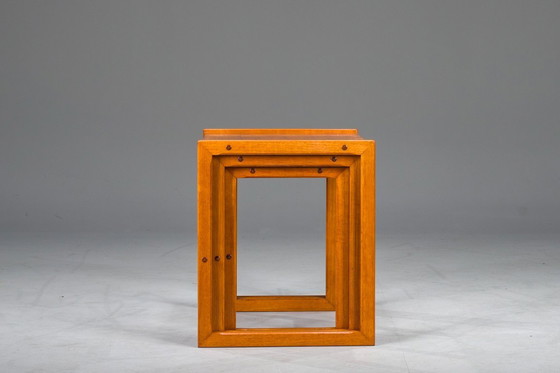 Image 1 of Mesas nido escandinavas de teca de mediados de siglo, 1960, set de 3