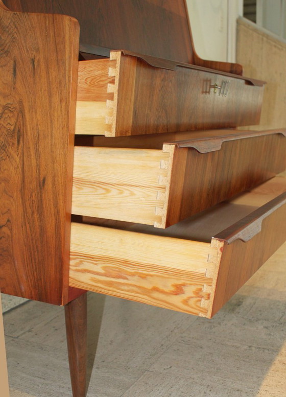 Image 1 of Mahogany desk, Norway, 60's.