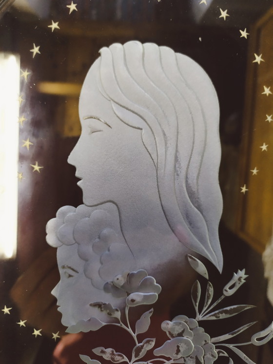 Fontana Arte Luigi Brusotti Madonna, 1950. – Mirrors, Glass (photo 3 of 6)