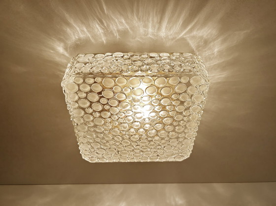 Image 1 of Mid Century Bubble Glass Wall Light / Ceiling Light