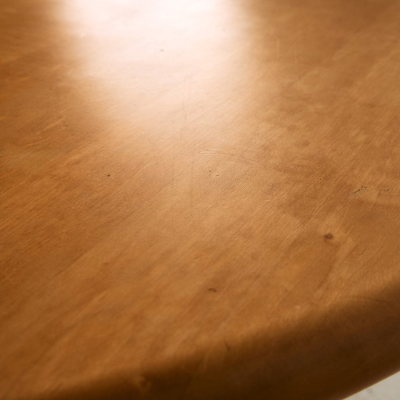 Image 1 of MK10590 Set da pranzo in legno di ontano di Erwin Berghammer per Team 7, Set di 7