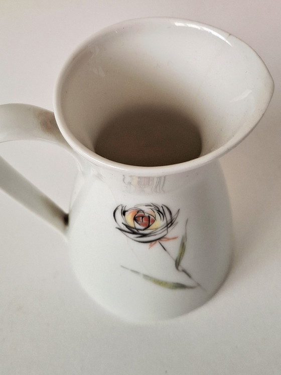 Image 1 of Rosenthal German Tea Set (4-piece) | High-Footed Cups | Vintage Mid-Century 1950s