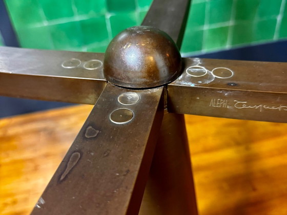 Image 1 of Mesa de comedor Astrolabe Aleph Driade de Oscar Tusquets, 116 cm.