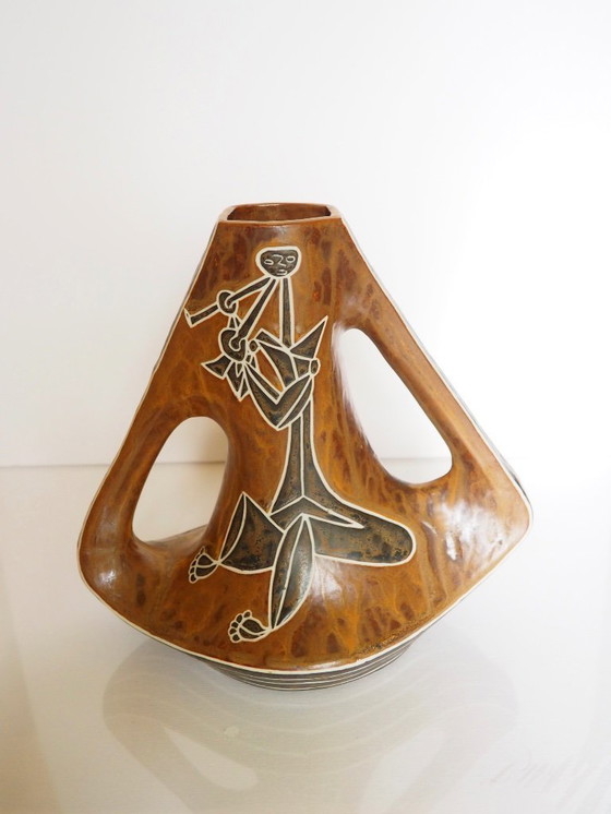Image 1 of Vaso in ceramica Gérard Hofmann 1959
