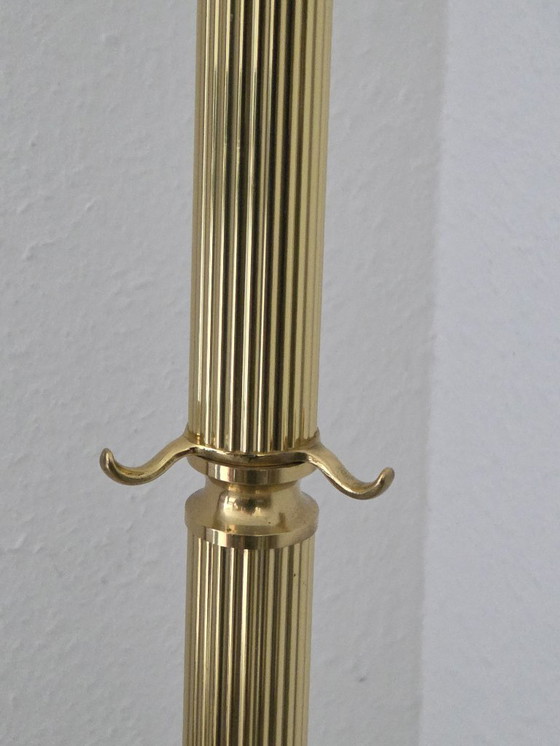 Image 1 of Vintage 3 x Wardrobe Clothes Rack Brass Plant Stand Gold