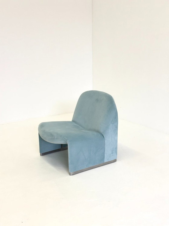 Anonima Castelli Alky Fauteuil en Velours Bleu Bébé – Textile (photo 6 of 14)