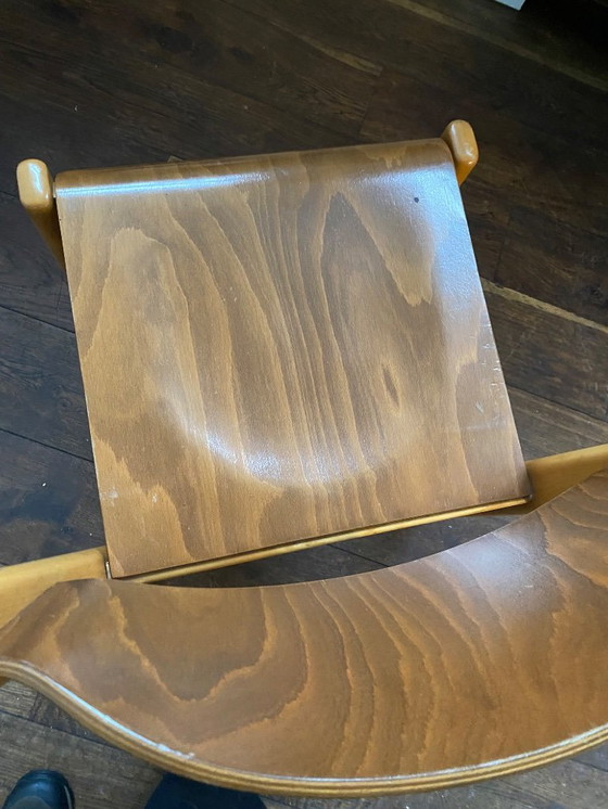 Image 1 of Casala vintage stoelen massief hout 20+ stuks 