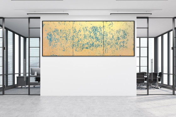 Image 1 of Jürgen Angeler - Green Golden Galaxy