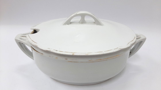 Image 1 of Soupière vintage en porcelaine Schlaggenwald