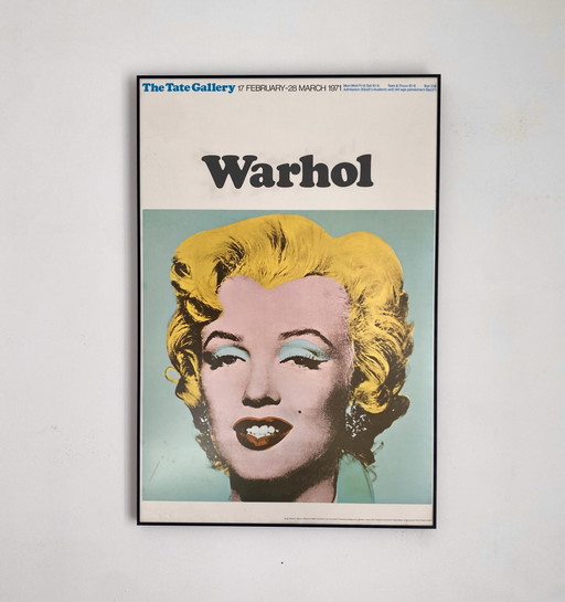 Litografia Andy Warhol, per The Tate Gallery