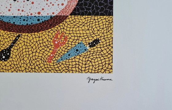 Image 1 of D'après Yayoi Kusama, Pastèque, Lithographie, années 1990