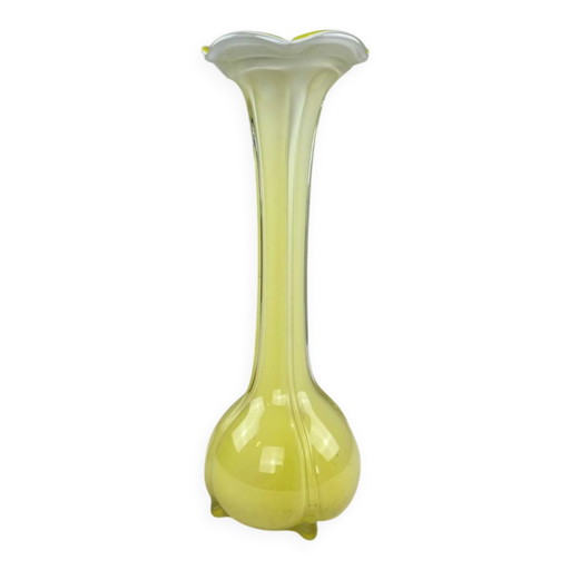 Yellow corolla vase