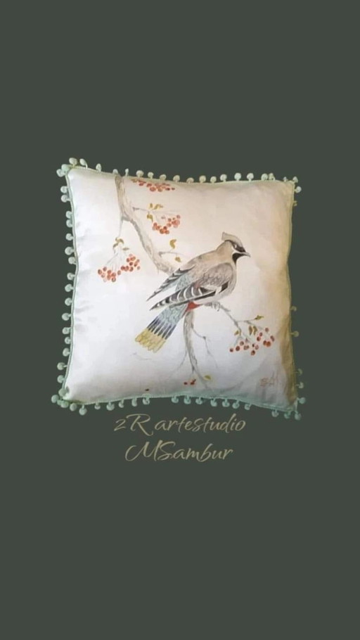 Birrds pillowcases.handmade