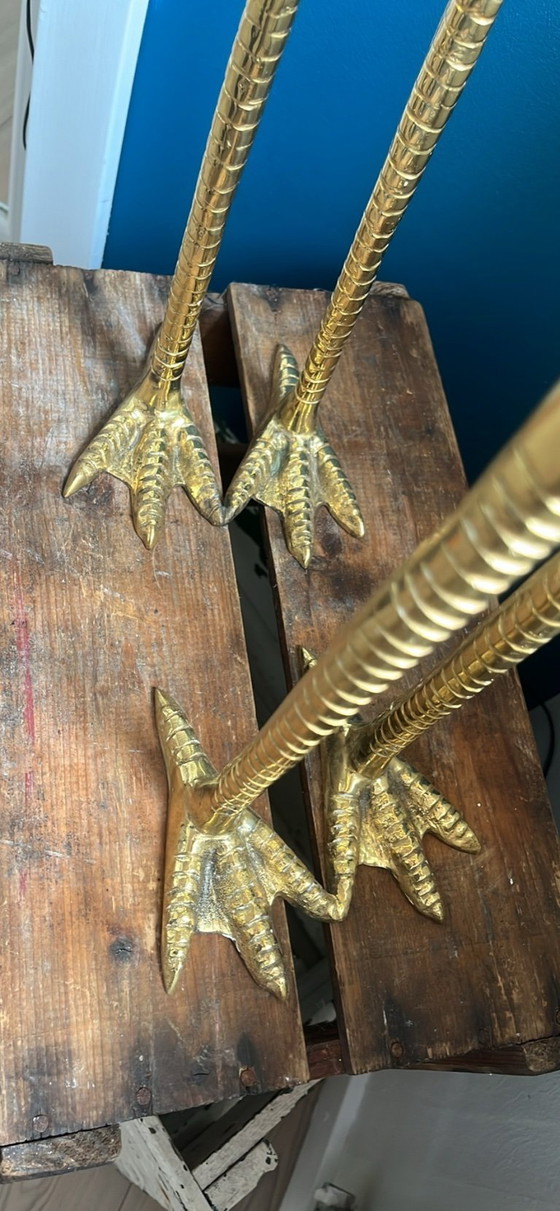 Image 1 of Grullas/garzas antiguas hechas de latón