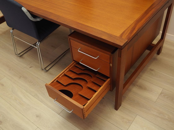 Teakhouten directiebureau van Henning Jensen & Torben Valeur voor Munch, Deens, jaren 60. – Wood (photo 6 of 20)