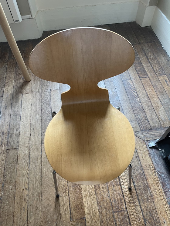 Image 1 of 4 Arne Jacobsen Stühle ANT 3101 Fritz Hansen Edition 1986