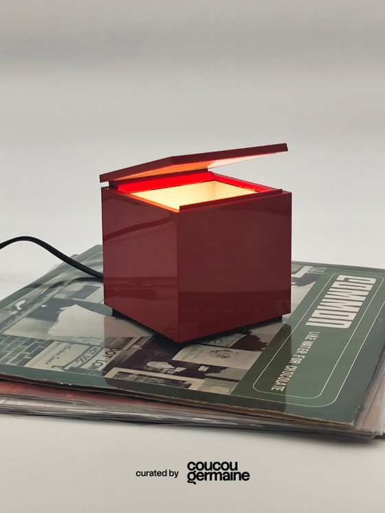 Image 1 of Cuboluce table lamp, Cini & Nils (1972)