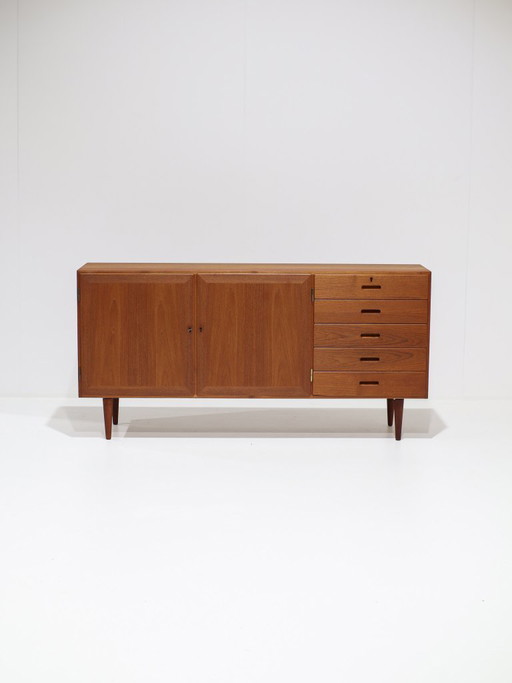 Kai Winding Teak Vintage Dänisches Sideboard 1960er -2 – dressoirs, Wood