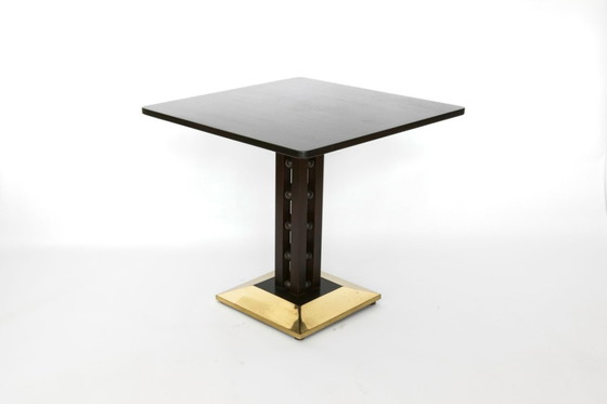 Image 1 of 24-Ball Table + 3 Chairs Fledermaus Josef Hoffmann for Wittmann
