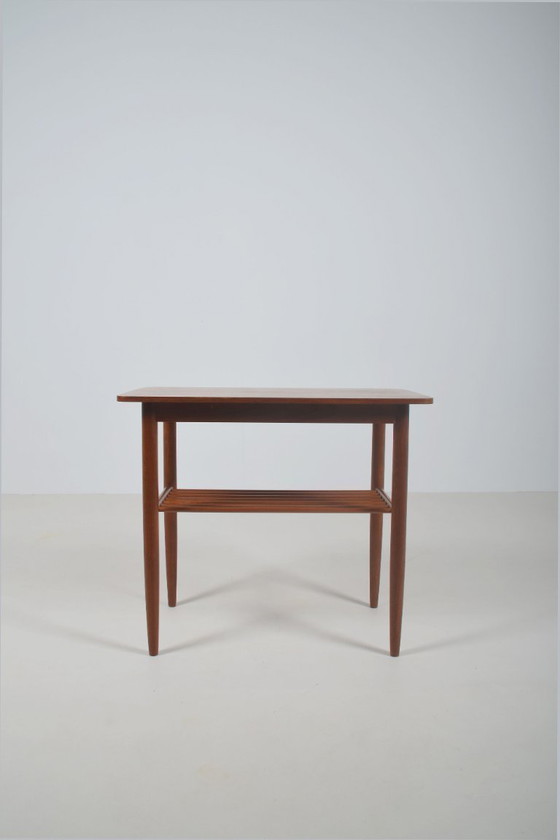 Image 1 of Danish wooden side table, 1960s