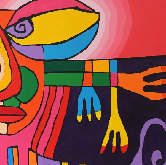 Image 1 of Cool large painting 'the space secret'