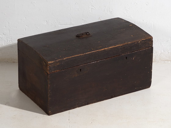 Antique chest with dark patina (c.1920) #10 – Chest of drawers, Rustic (photo 22 of 40)
