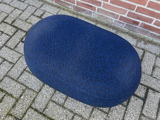 Image 1 of Leolux pouf / footstool on wheels