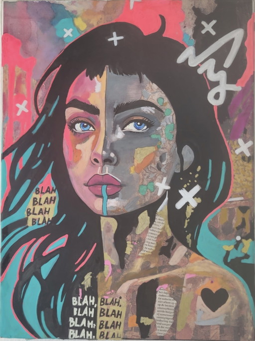 Confessions of a burnout painting