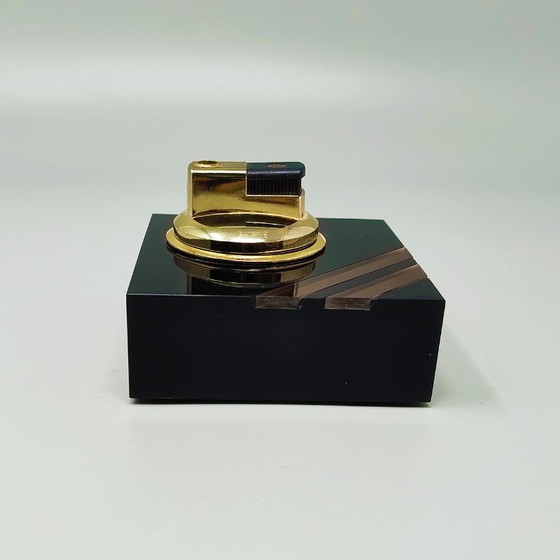 Image 1 of 1970s Gorgeous Hollywood Regency Smoking Set. Made in Italy