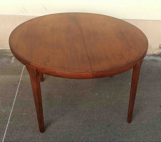 Table à manger 4 à 8 personnes + 4 chaises de Niels Vodder Années 60 – Salles à manger complètes, Wood, Skai (photo 6 of 29)