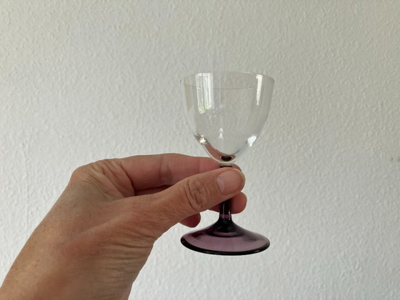 Image 1 of Serie de copas Kristalunie Maastricht, diseño de W.J. Rozendaal