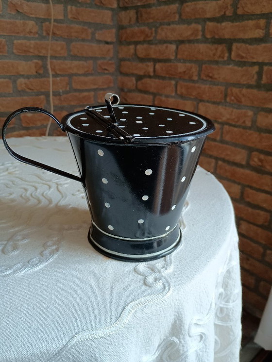 Image 1 of vintage ash bucket for cigarette butts