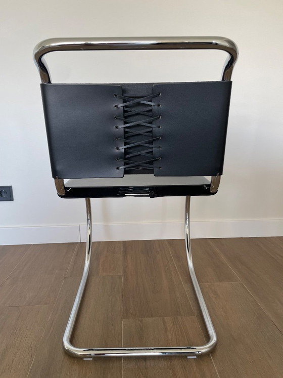 MR Chair Original De Ludwig Mies Van Der Rohe Para Knoll – Sillas de comedor, Leather (photo 4 of 6)