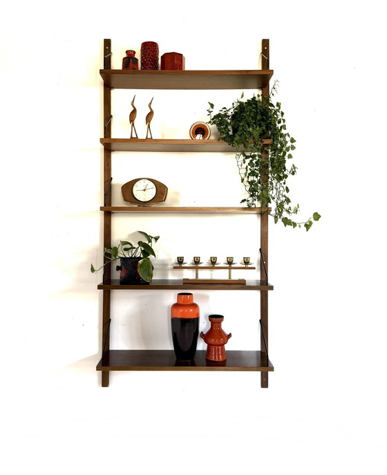 Image 1 of Vintage rosewood wall system, Poul Cadovius ‘60