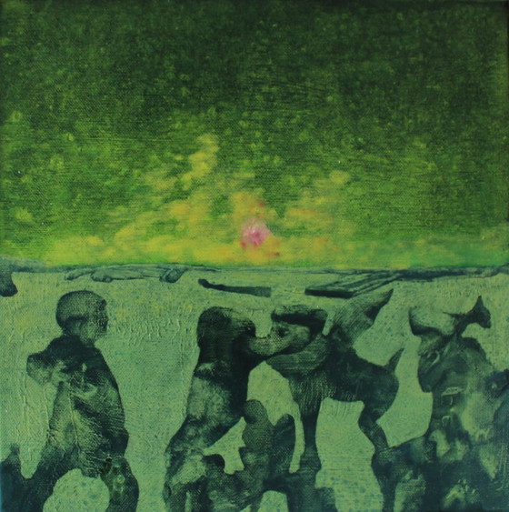 Dogs Dream – Peintures et dessins, Wood, Canvas (photo 5 of 10)
