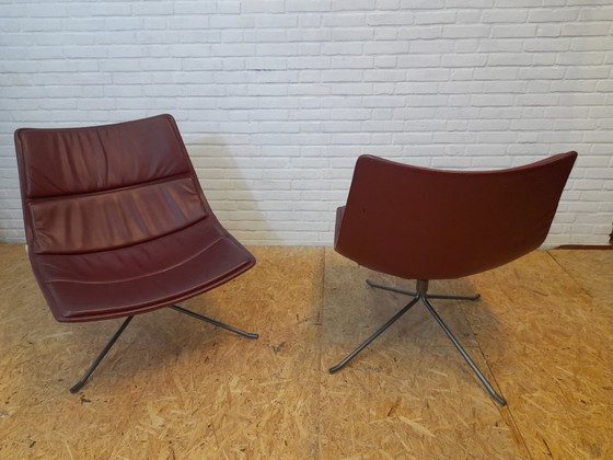 Image 1 of Zanotta Yuki lounge fauteuils set van 2